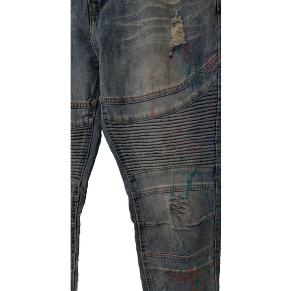 MEN'S SWITCH REMARKABLE JEANS SLIM TAPER FIT SIZE 36x32 - Picture 2 of 9